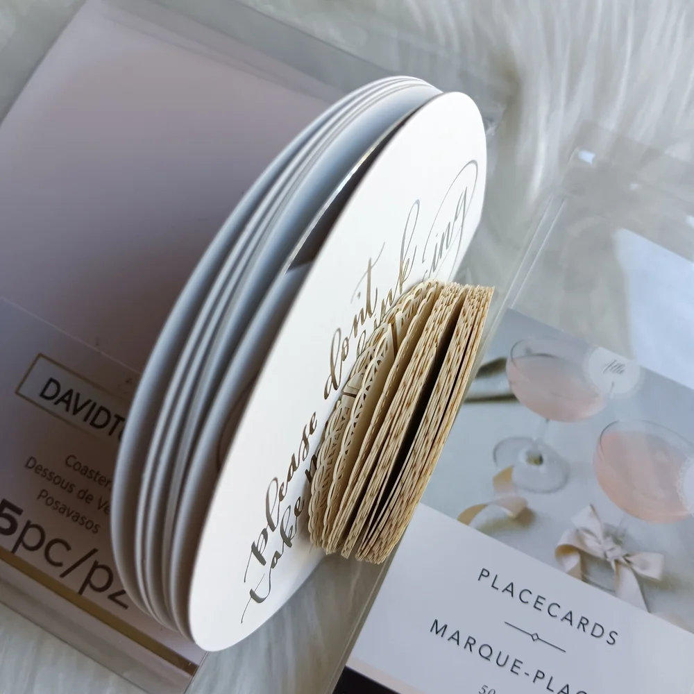 Wedding Coasters and Placecards